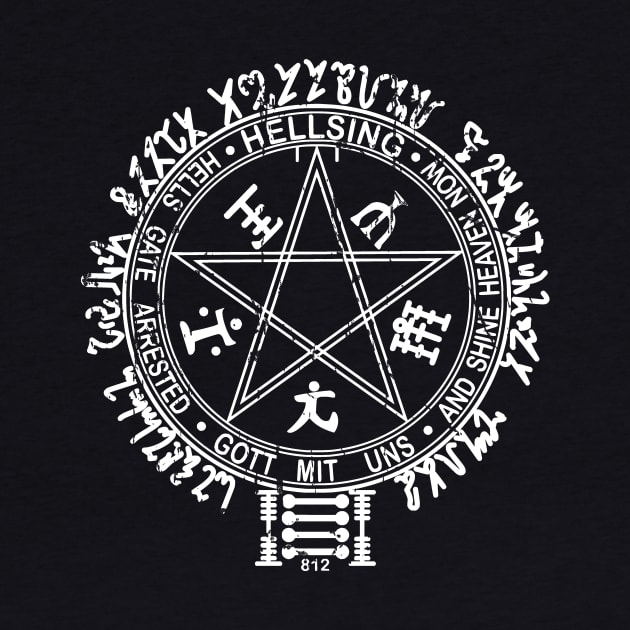 Hellsing white symbol by OtakuShirt